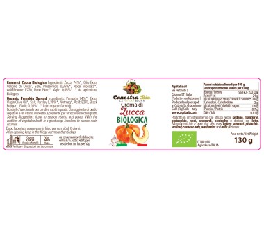 Crema di Zucca Biologica