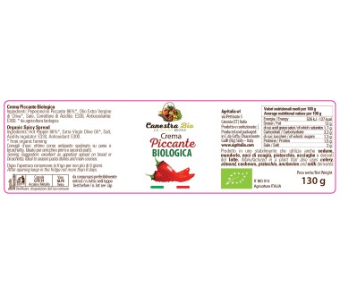 Crema Piccante Biologica