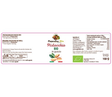 Pistacchio in guscio Bio