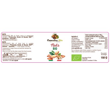 Nuts Bio - Mix di frutta secca biologica