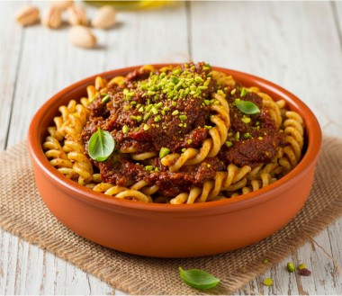 Pesto Siciliano con pomodoro Bio e Pistacchio verde di Bronte DOP e Bio 150g.